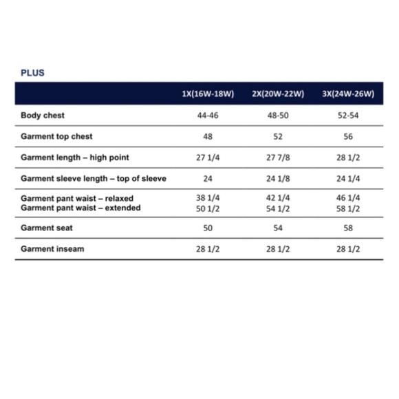 LANDSEND Women's Plus Size Cotton Knit Pajama Set Long Sleeve T-Shirt and Pants - Picture 2 of 3